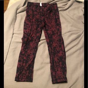 Lululemon Fast and Free 25"  Leggings NWOT.